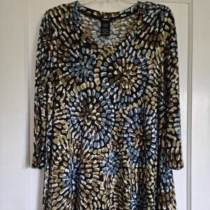 Premise Multi-Colored Knit Blouse